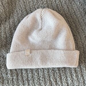 Vuori Ivory Alpine Waffle Knit Beanie